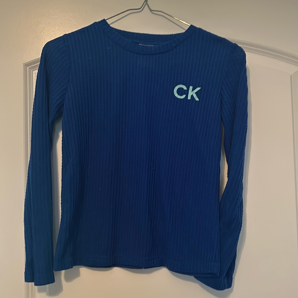 Calvin Klein Blue girls long sleeve
